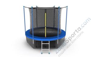 Батут Evo Jump Internal 8ft (Sky) с нижней сетью