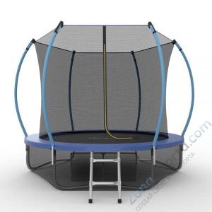 Батут Evo Jump Internal 10ft (Blue) с нижней сетью