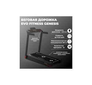 Беговая дорожка Evo Fitness Genesis (2023)