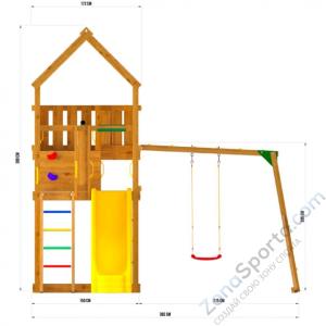 Детский игровой комплекс Jungle Palace JP5