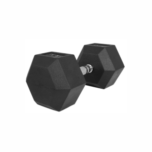 Гексагональные обрезиненные гантели. Ряд от 2,5 до 25 кг UltraGym UG1013