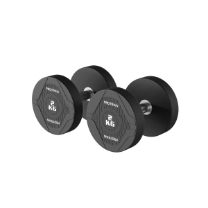 Гантельный ряд обрезиненный 27.5-37.5 кг Protrain OK1012A