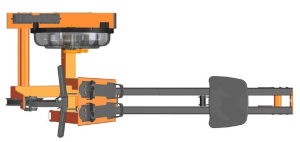 Гребной тренажер FluidPowerROW Orange