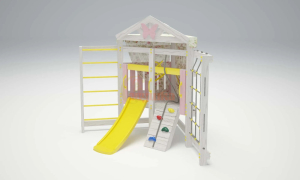 Игровой комплекс Савушка Baby 9 розовый