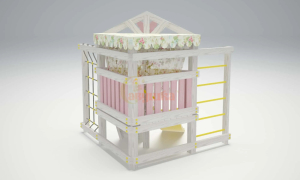 Игровой комплекс Савушка Baby 9 розовый