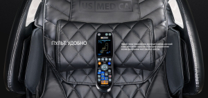 Массажное кресло US Medica Apollo (черное)