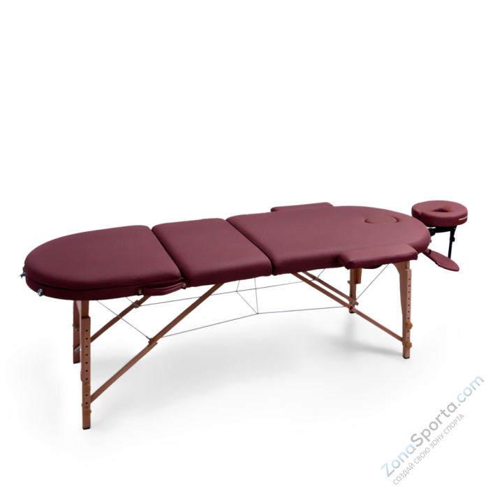Массажный стол Unix Comfort 3 Section Burgundy