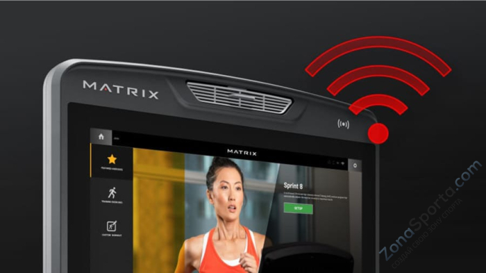 Степпер Matrix Endurance с консолью Touch Base