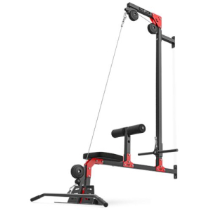 Стойка блочная пристенная на свободном весе c cидением Marbo Sport MH-W102 2.0
