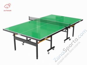 Всепогодный теннисный стол Unix Line outdoor 6mm (green)
